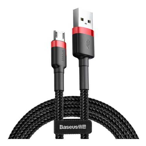 Кабель Baseus Cafule USB - Micro USB 2A 3м Black/Red (CAMKLF-H91) в Залог успеха