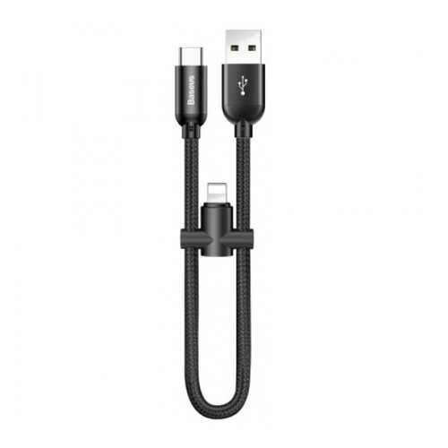 Кабель Baseus U-Shaped Type-C/Lightning Black (CALUTC-01) в Залог успеха