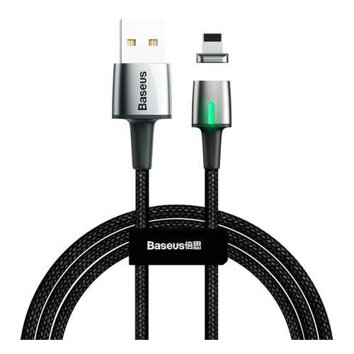 Кабель Baseus Zinc Magnetic Cable USB - Lightning 2м Black в Залог успеха