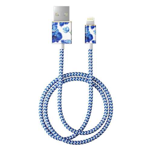 Кабель iDeal Fashion Cable Lightning 1м Baby Blue Orchid (IDFCL-70) в Залог успеха