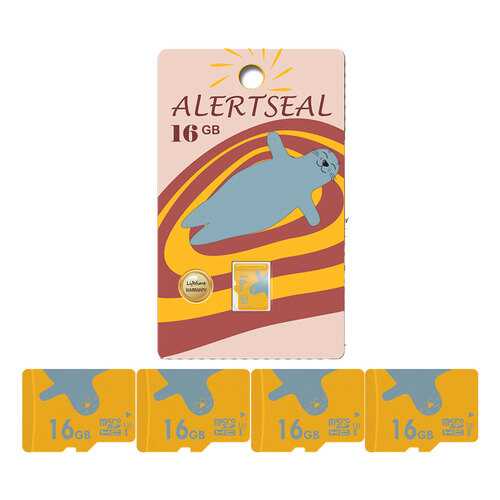 Карта памяти Alertseal microSDHC Class 10 U3 16GB 5шт в Залог успеха
