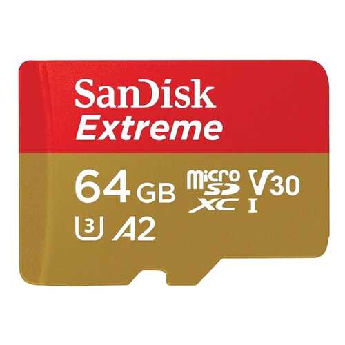 Карта памяти SanDisk Micro SDXC Extreme SDSQXA2-064G-GN6AA 64GB в Залог успеха
