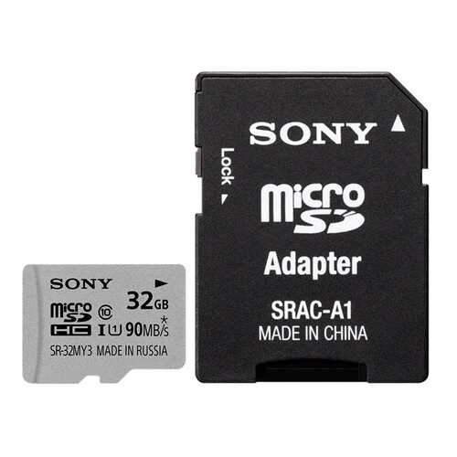 Карта памяти Sony Micro SDHC SR-32MY3A/ST 32GB в Залог успеха