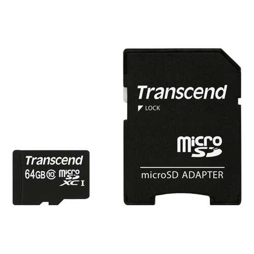Карта памяти Transcend Micro SDXC Premium TS64GUSDXC10 64GB в Залог успеха