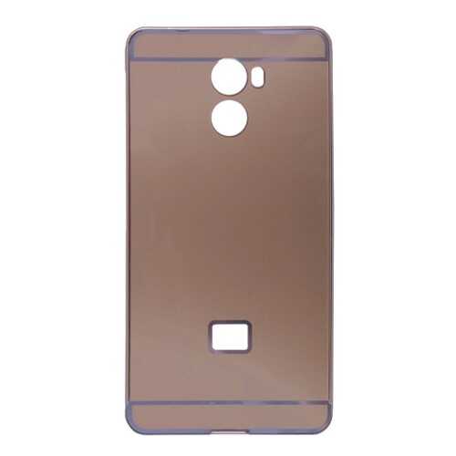 Металлический бампер с акриловой вставкой для Xiaomi Redmi 4 (Золотой) в Залог успеха
