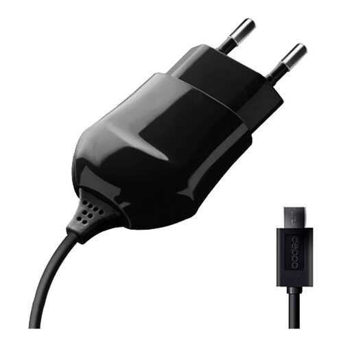 Сетевое зарядное устройство Deppa micro USB 1A Black в Залог успеха