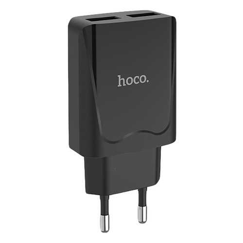 Сетевое зарядное устройство HOCO C52A 2 USB 2.1A Black в Залог успеха