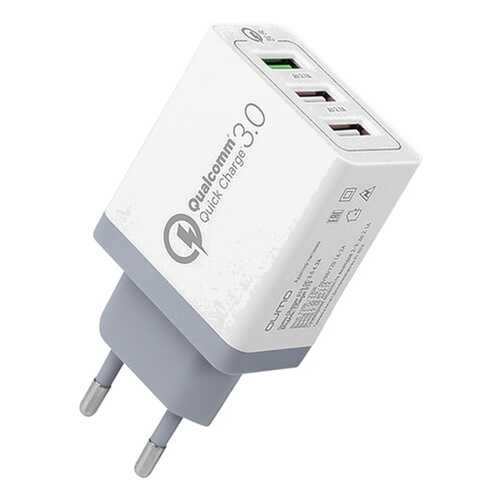 Сетевое зарядное устройство Red Line Tech 3 USB QC 3.0 , White в Залог успеха