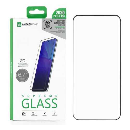 Защитное стекло AMAZINGthing Full Screen 3D Black 0.33mm для Samsung Galaxy S20 Plus в Залог успеха
