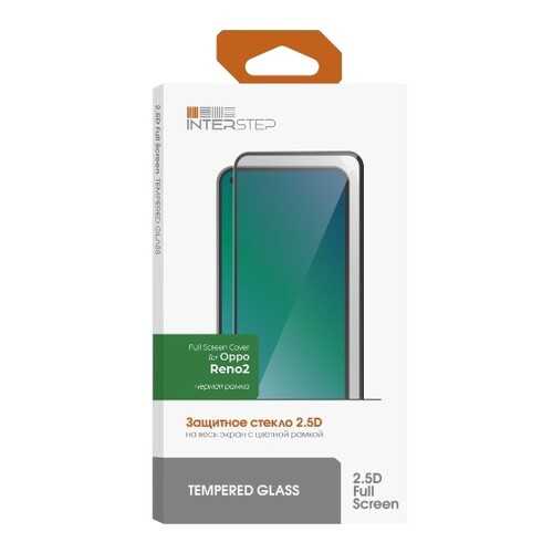 Защитное стекло для смартфона InterStep FSC для Оppo Reno2 Black в Залог успеха