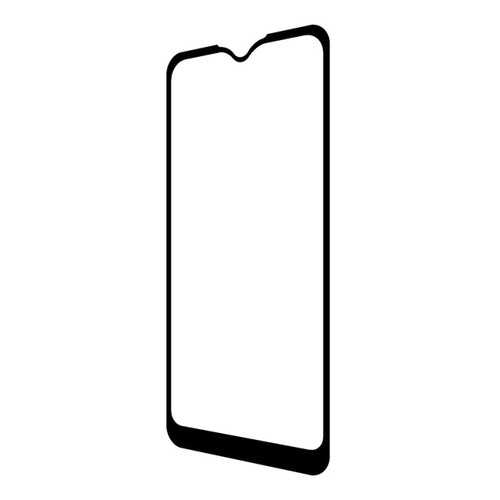 Защитное стекло Full Glue Premium Krutoff для Samsung Galaxy A01 Black в Залог успеха