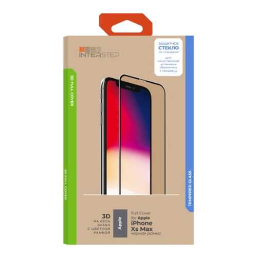 Защитное стекло InterStep для Apple iPhone XS Max (IS-TG-IPHOXSM3B-UA3B202) в Залог успеха