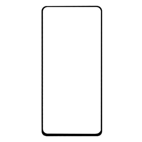 Защитное стекло на весь экран полноклеевое для Huawei P40 черное в Залог успеха