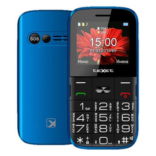 Мобильный телефон teXet TM-B227 Blue в Залог успеха