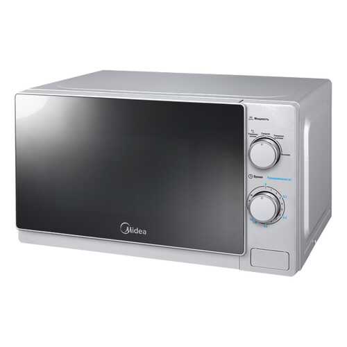 Микроволновая печь соло Midea MM720C4E-S silver/black в Залог успеха