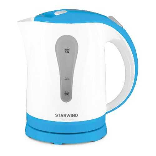 Чайник электрический Starwind SKP1217 White/Blue в Залог успеха