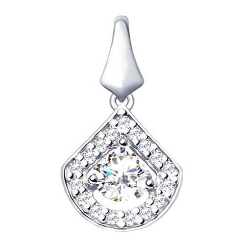 Подвеска SOKOLOV из серебра со Swarovski Zirconia 89030032 в Залог успеха