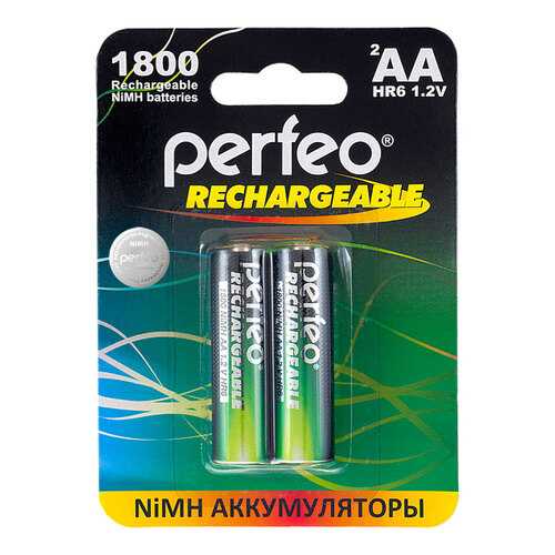 Аккумуляторная батарея Perfeo AA1800mAh 2 в Залог успеха