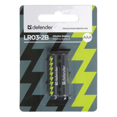 Батарейка Defender LR03-2B 56003 2 шт в Залог успеха