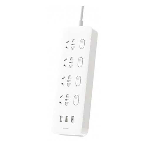 Сетевой фильтр Xiaomi Mi Power Strip, 4 розетки, 1,6 м, White в Залог успеха