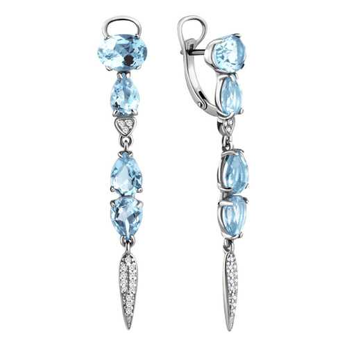 Серьги Aquamarine 4705702А.5 в Залог успеха