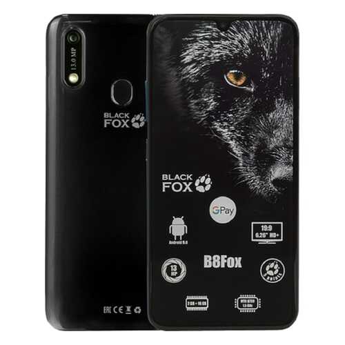 Смартфон Black Fox B8 NFC 16Gb Black в Залог успеха