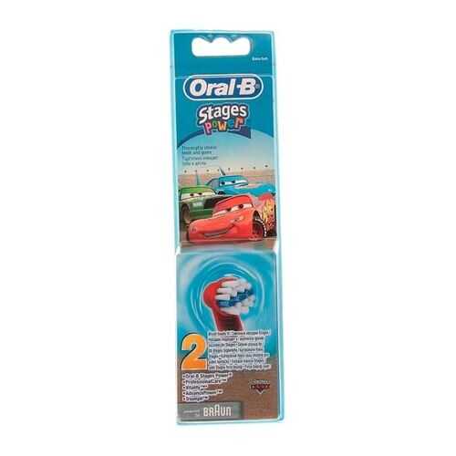 Насадка для зубной щетки Braun Oral-B EB10K Stages Kids Cars 2 шт в Залог успеха