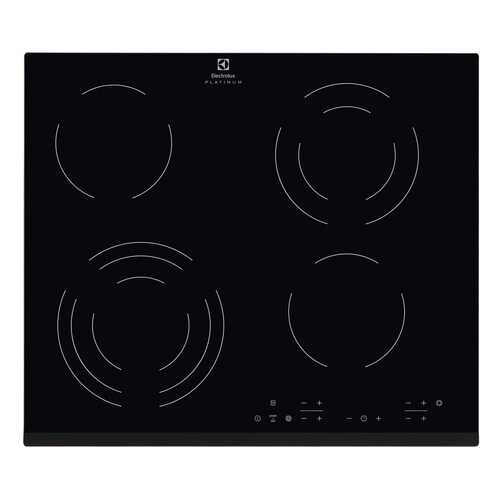 Встраиваемая варочная панель электрическая Electrolux CPE6433KF Black в Залог успеха